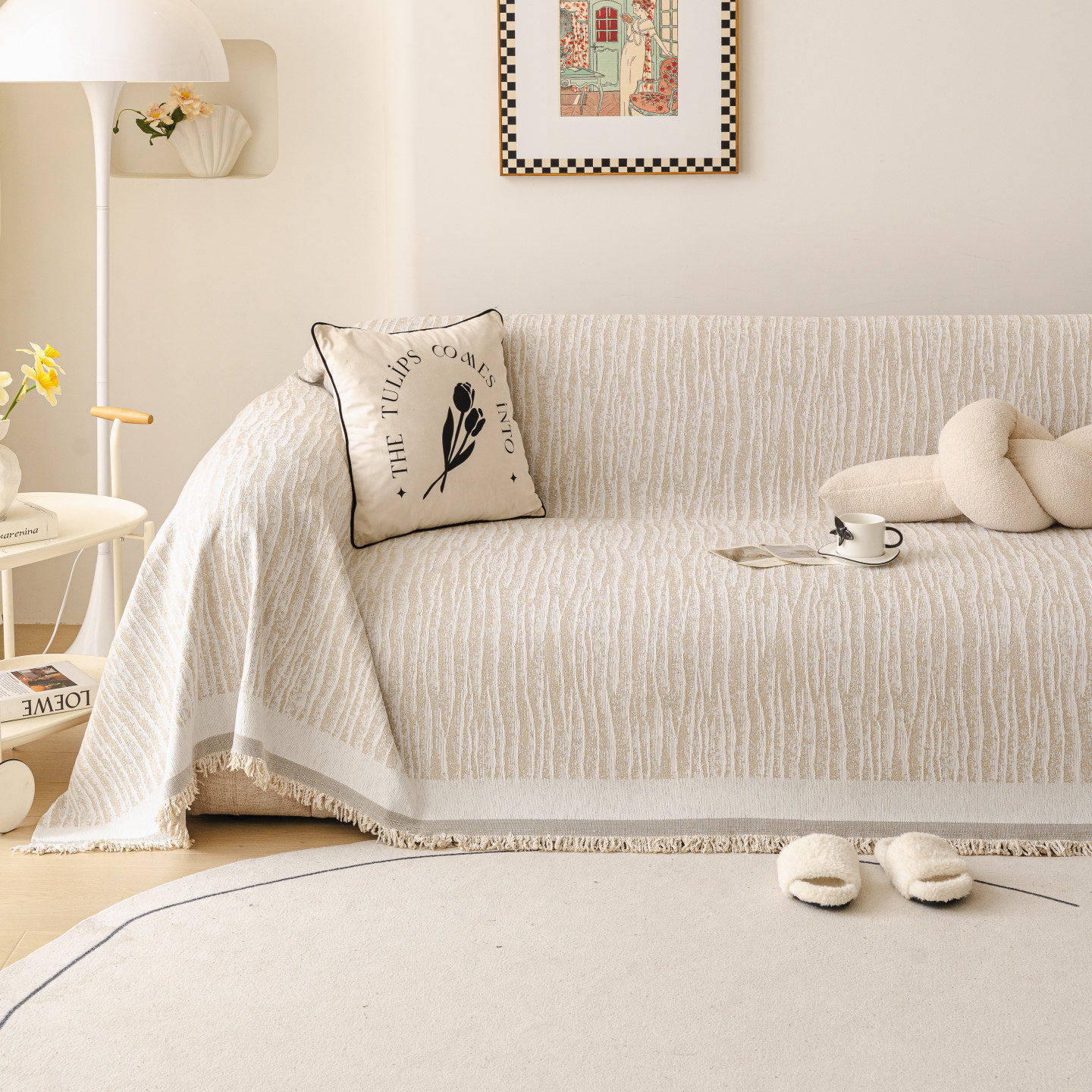 沙发巾四季通用2025新款一整张全盖布防猫抓坐垫防滑全包沙发套罩,淘宝优惠券,粉丝福利购,淘宝优惠卷