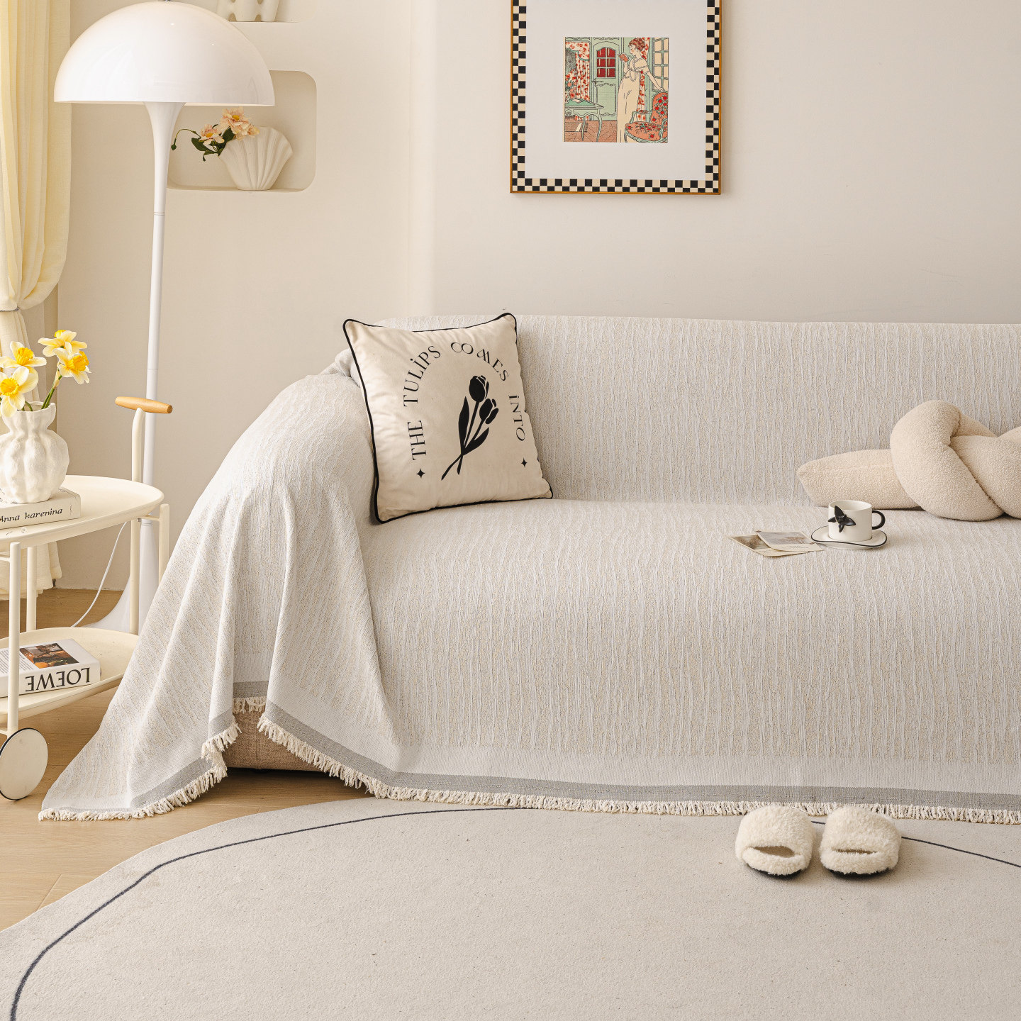 沙发巾四季通用2025新款一整张全盖布防猫抓坐垫防滑全包沙发套罩,淘宝优惠券,粉丝福利购,淘宝优惠卷