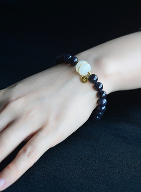 一斤钻戒天然和田玉手串