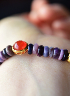 钻戒原矿美丽梦幻天然舒俱来手链