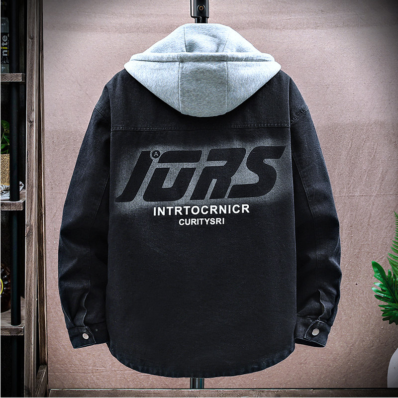 青少年牛仔外套秋冬季13男孩12岁初高中学生加绒加厚夹克14男装15,淘宝优惠券,粉丝福利购,淘宝优惠卷