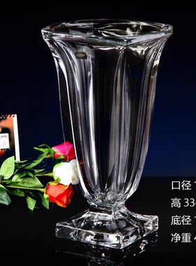 捷克水晶大号玻璃瓶