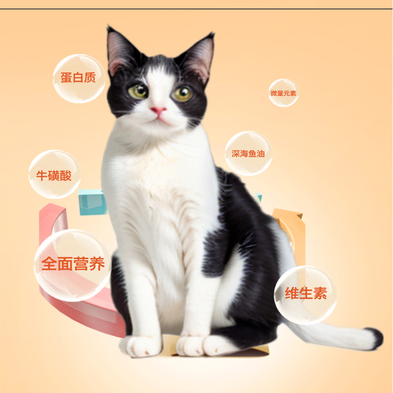 猫条主食鱼油猫零食防掉毛猫粮熟饭湿零胶0诱无诱食剂非临期猫条 - 图0