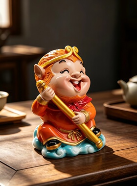 孙悟空猴子摆件齐天大圣车载玩偶