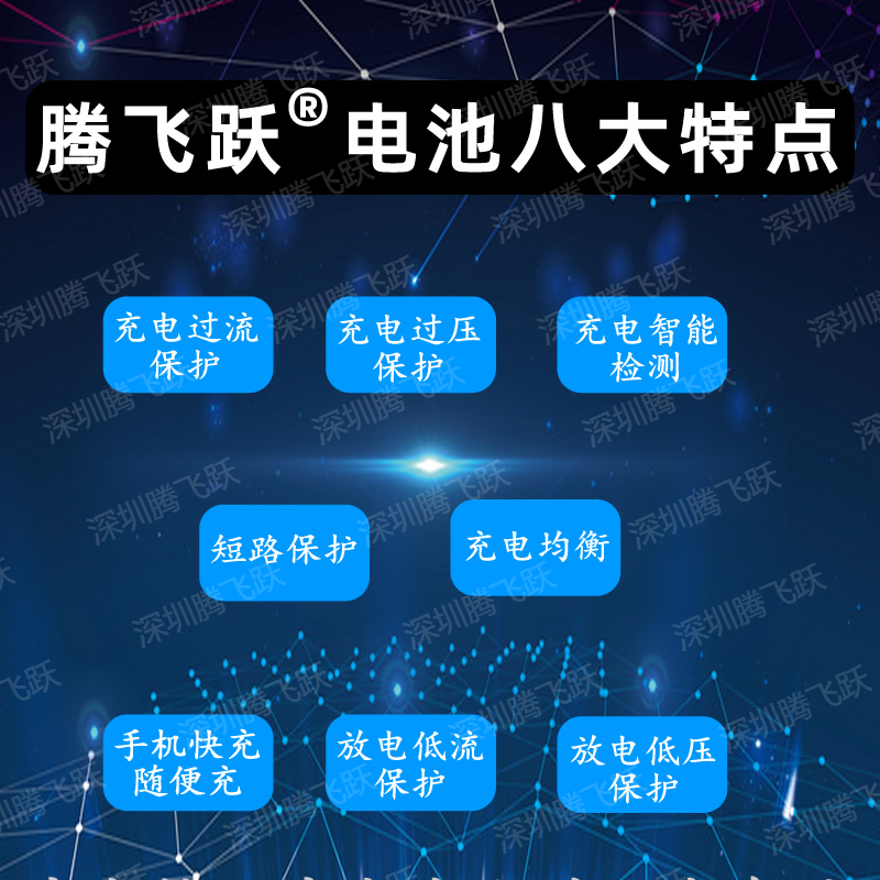 腾飞跃直销原装3600MA大容量进口电池智能锁门锁指纹锁专用锂电池,淘宝优惠券,粉丝福利购,淘宝优惠卷