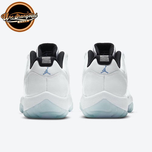 北卡大学 Air Jordan 11 Low AJ11 传奇蓝 白蓝 低帮 AV2187-117 - 图1