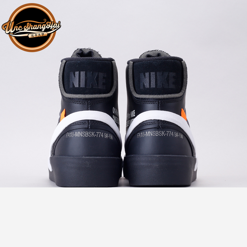 北卡大学 Nike Blazer x OFF-WHITE OW联名板鞋万圣节AA3832-001-图2