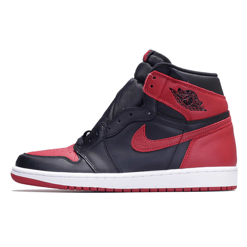 北卡大学 Air Jordan 1 Retro Banned AJ1禁穿黑红 555088-001-图3