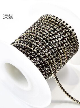 diy玫红色手机壳a级水钻饰品爪链