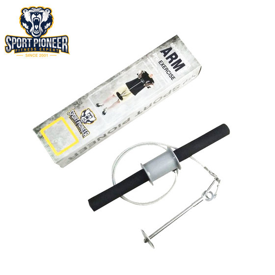 The more you practice, the stronger you become. Weighted bar sportpioneer