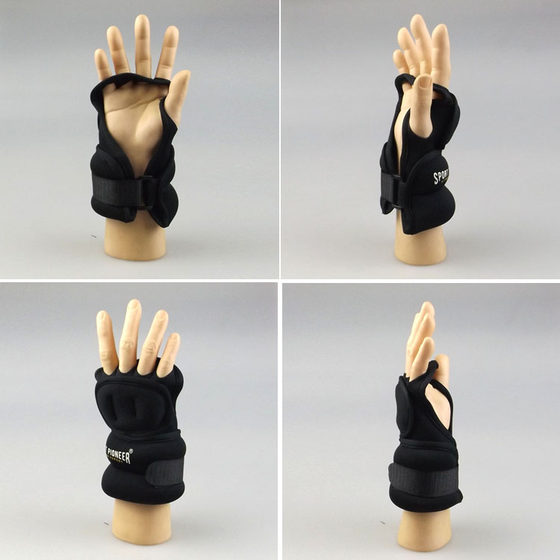 Weight-bearing gloves, sports wristbands, invisible weight-bearing gloves