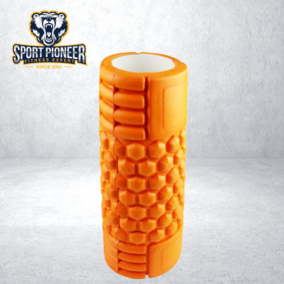 Hollow grip foam roller EVA yoga roller