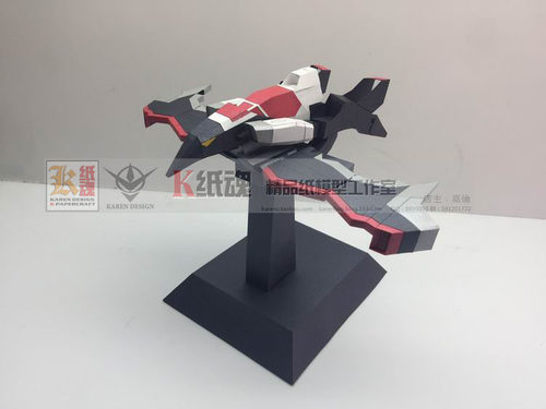 K纸魂 超神机神 断空我 DIY 纸模型 进口珠光纸 免切线免切割 - 图2