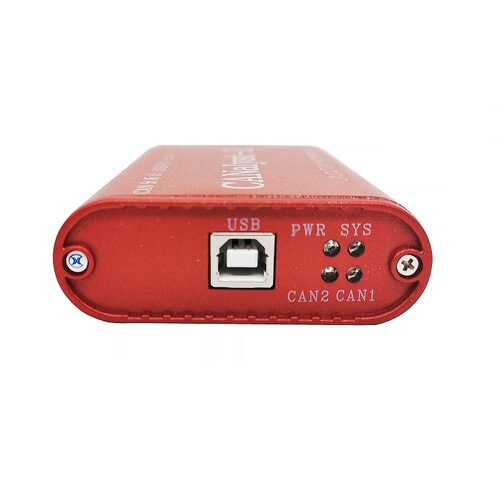 USBCAN总线分析仪创芯科技双路USB转CAN卡模块 中继j1939 CANopen - 图1