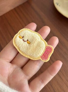 超可爱小鱼炸虾刘海碎发贴
