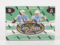 2023 Panini Certified Football Hobby Box Rugby Spot Box