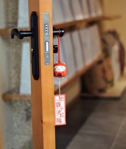 (together listening to the sound of the wind) Japanese drugmaker kilns owl Cat Ceramics Windbell Tenders for hanging up the door decoration