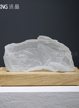 流晶高档样板间简约艺术装饰品