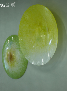 流晶立体现代质感挂画墙饰装置