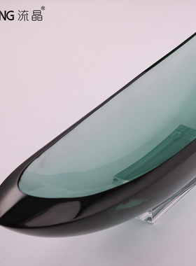 NEWKNG流晶一帆风顺艺术雕塑摆件