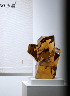 NEWKNG流晶钻石形状个性装饰摆件
