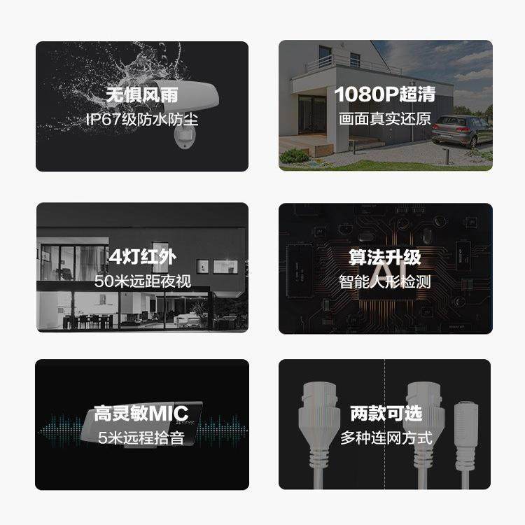 萤石POE摄影头室外高清夜视监控门口家用手机远程网络云摄像头H5,淘宝优惠券,粉丝福利购,淘宝优惠卷