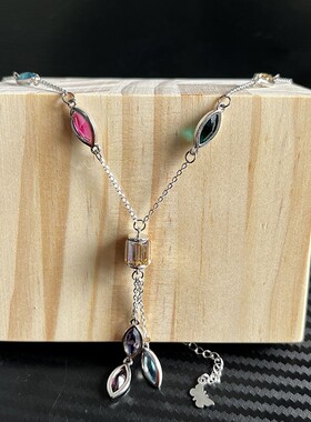 轻奢高级感气质水晶项链