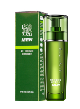 百雀羚男士净衡保湿多效爽肤水100ml 专柜正品补水控油清爽不油