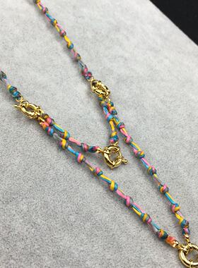 原创蜡线手工精编佛牌链