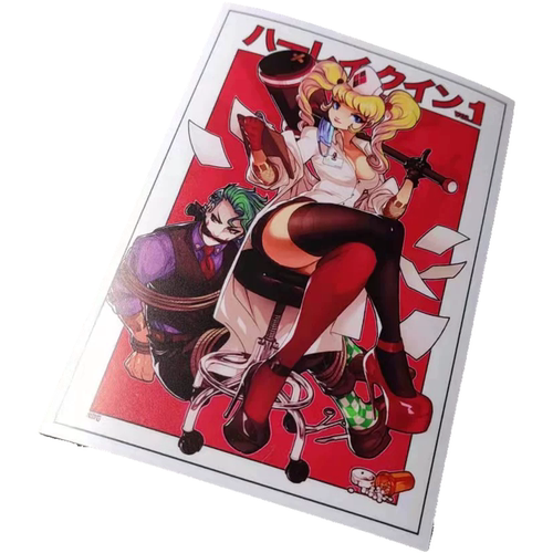 小丑女汽车摩托装饰贴改装车贴后窗划纹油箱贴漫威漫画英雄D2188 - 图3