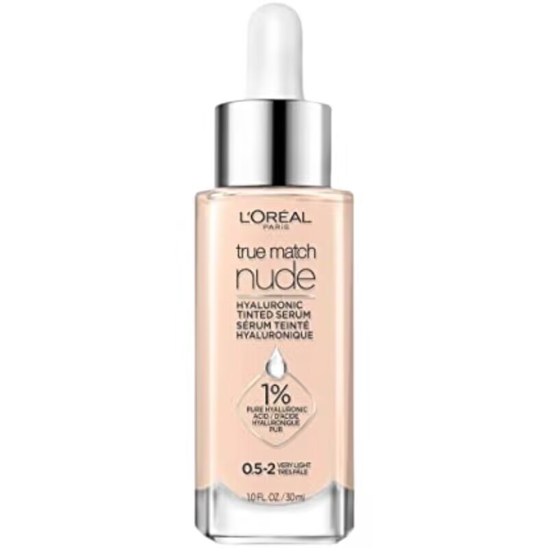 现美国欧莱雅Loreal True Match Tinted Serum1%玻尿酸精华液粉底 - 图3