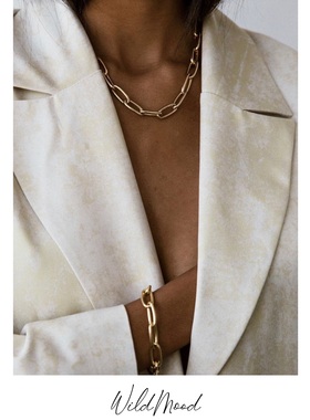 wildmood野生士多时髦重工粗链条