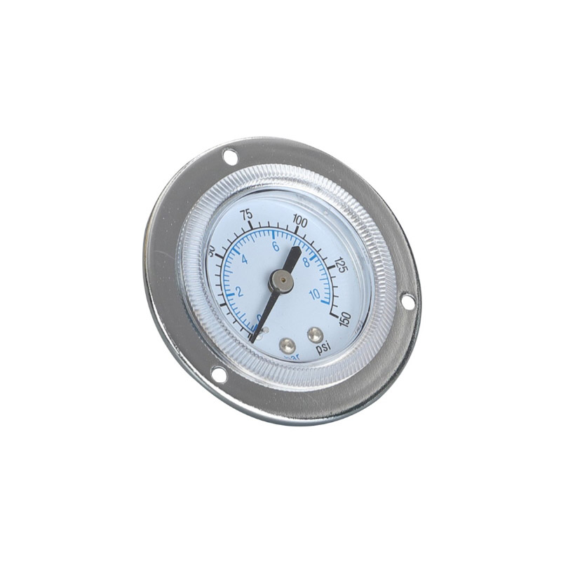 气动压力表法兰压力表 Y40/50/60ZT100轴向带边压力表玻璃面带边 - 图3