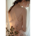 Chúc ngủ ngon thời gian gợi cảm dây đeo váy ngủ nữ mùa hè backless mô phỏng lụa cô gái đồ ngủ trong suốt ren phục vụ nhà mùa hè - Đêm đầm vay ngu lua cao cap Đêm đầm