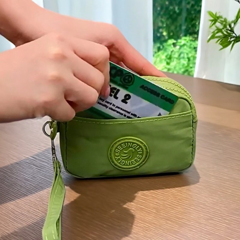 帆布小包女生多功能拉链零钱包简约迷你手拿包百搭时尚布艺手抓包,淘宝优惠券,粉丝福利购,淘宝优惠卷