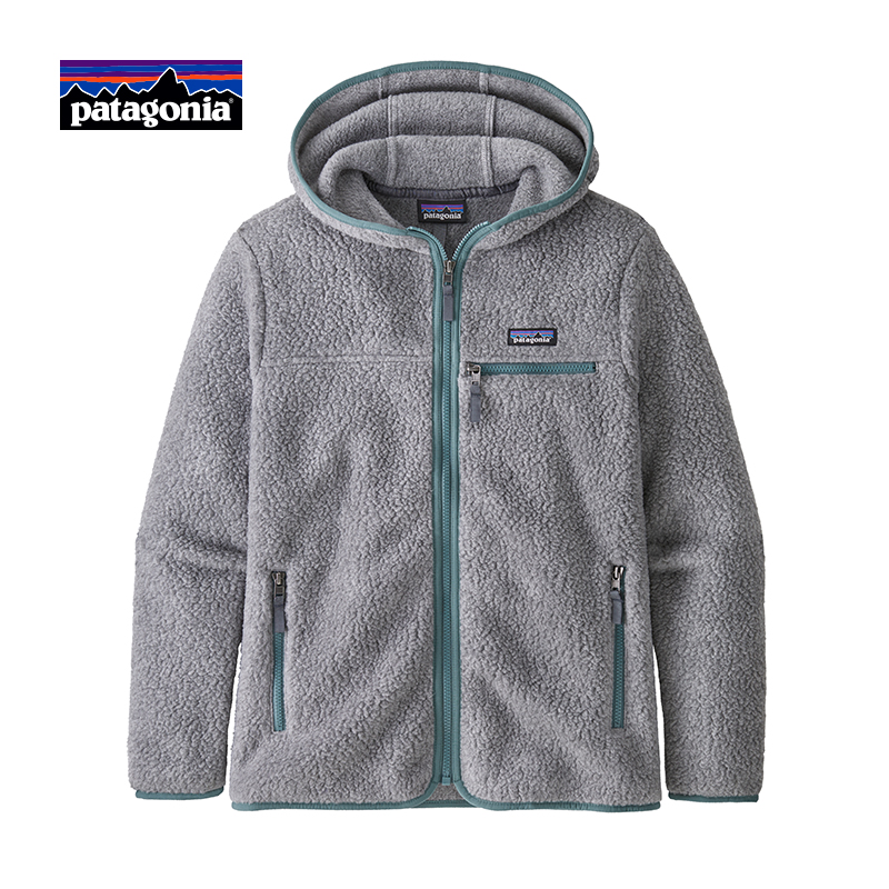 patagonia巴塔哥尼亚抓绒衣女士连帽开衫复古款潮流Retro22806 - 图3