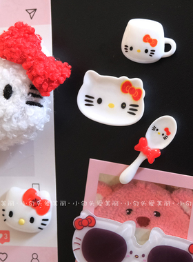 kitty猫可爱照片拍立得磁贴装饰