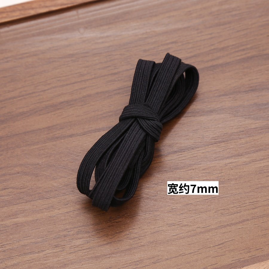 网红大肠圈发绳扁平松紧带白色橡皮筋diy发饰发圈配件服装辅料,淘宝优惠券,粉丝福利购,淘宝优惠卷