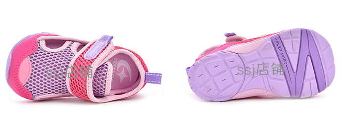 国内代购 MoonStar日本月星童鞋宝宝网面学步鞋机能鞋7262F68-图3