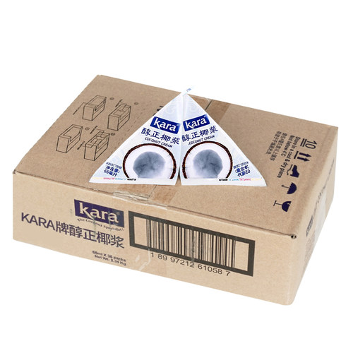 整箱Kara佳乐椰浆65ml奶茶店商用浓缩椰汁西米露杨枝甘露制原材料 - 图3