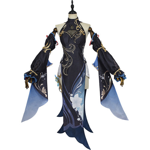 【现货不补】娜多原神cosplay服海灯节申鹤新春皮肤冷花幽露5345 - 图3