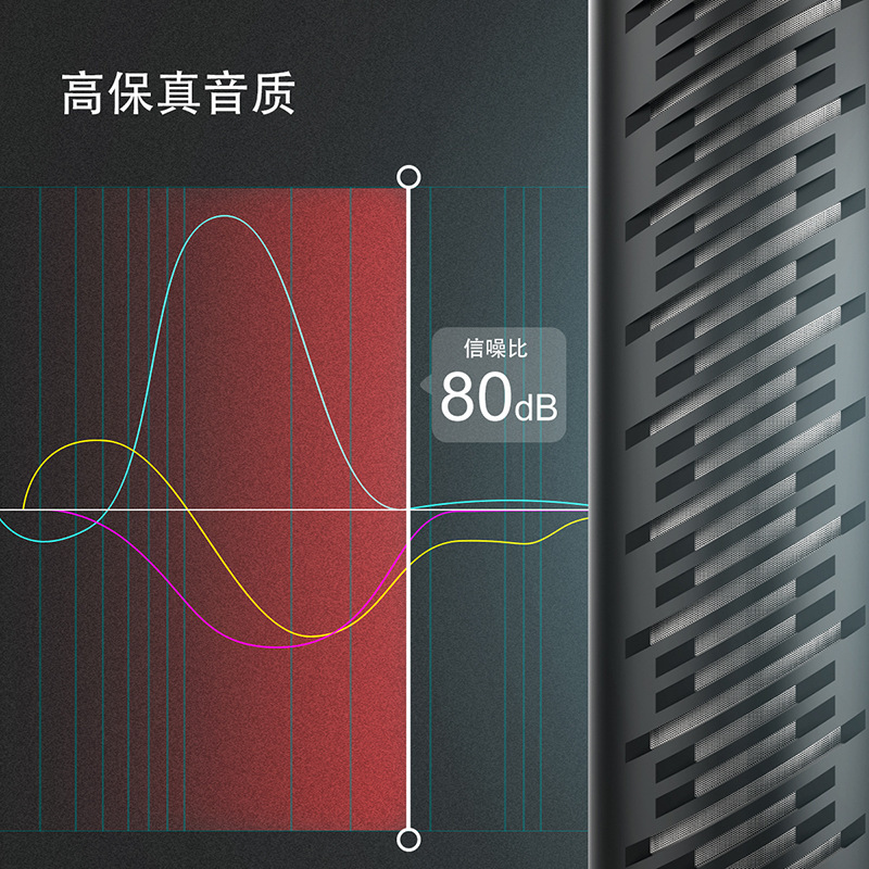 SYNCO声刻Mic-D2指向性话筒微电影专业同期挑杆收录音枪式麦克风 - 图1