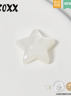 CROXX 洞洞鞋配饰猫眼石仿贝珠光炫彩鞋花装饰扣diy配饰鞋扣装饰