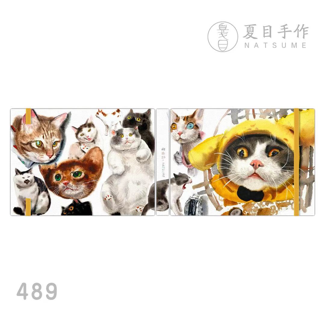 489/490/491「NATSUME x 崔佳霖」16k手工水彩本300g20张限定发售 - 图0