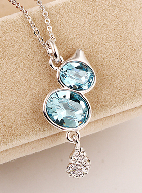 奥地利水晶平安葫芦女小众设计