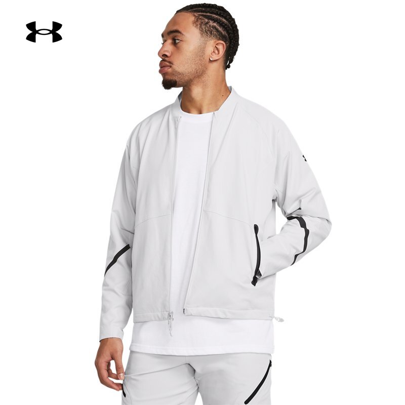 24新款UA安德玛男子外套Unstoppable训练飞行员运动夹克1377170 - 图2