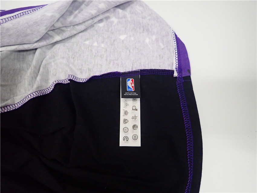 全新NBA洛杉矶湖人队圆领衫T恤球衣队服篮球服背心运动