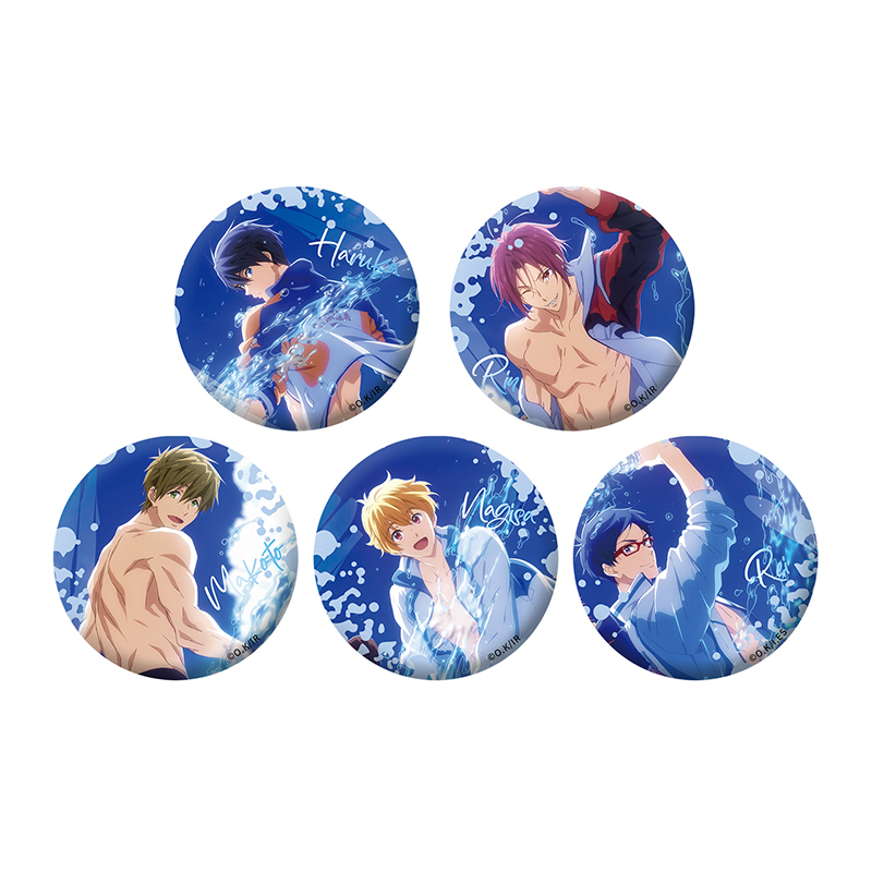 潮可玩 国谷Free！男子游泳部 沁夏系列冰箱贴双闪徽章松冈凛吧唧,淘宝优惠券,粉丝福利购,淘宝优惠卷