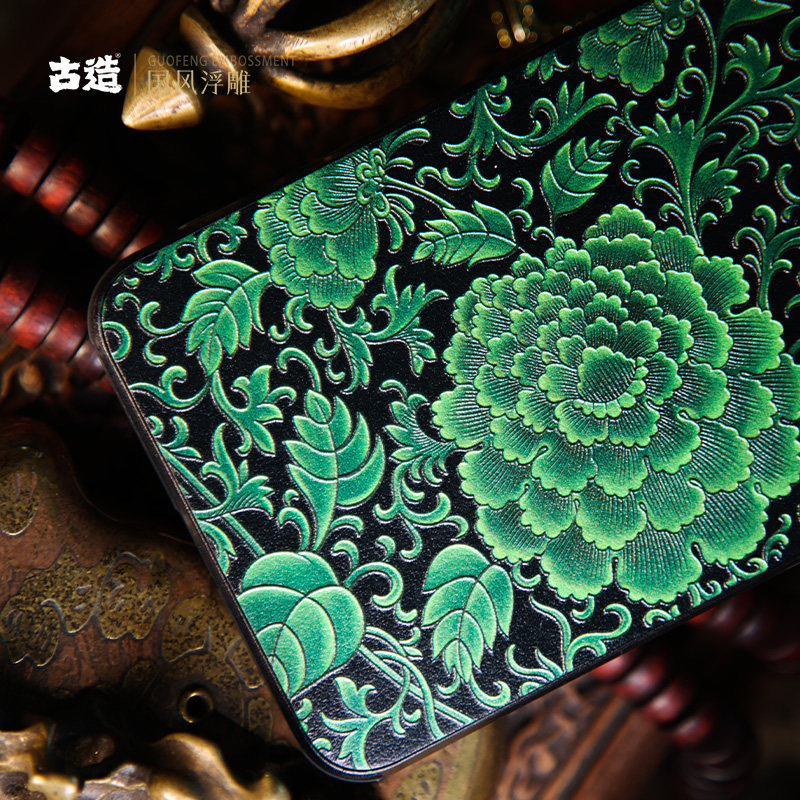 古造宋锦牡丹适用华为Mate60pro华为Pura70保护壳中国风佛系浮雕新中式全包镜头mate40pro中国风mate50手机壳