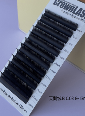 Mega欧美嫁接睫毛黑色天鹅绒美容